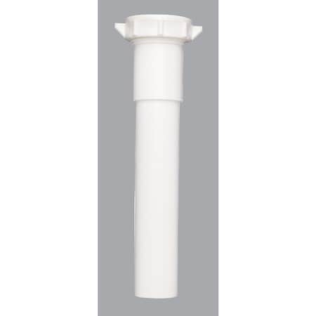 All-Source 1-1/2 In. x 6 In. White Plastic Extension Tube 40-6WK